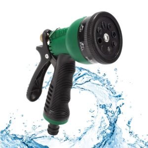 8 Pattern High Pressure Garden Hose Nozzle Water Spray