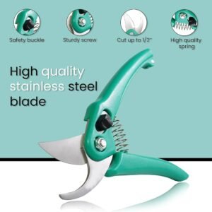 Pruner Cutter - 1 Pc, Heavy Duty Gardening Tools Grass Cutter